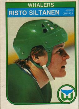 #129 Risto Siltanen - Hartford Whalers - 1982-83 O-Pee-Chee Hockey