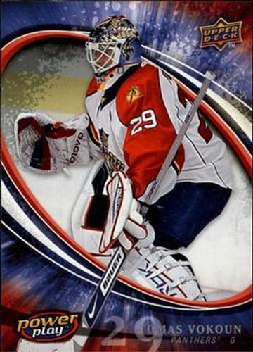 #129 Tomas Vokoun - Florida Panthers - 2008-09 Upper Deck Power Play Box Set Hockey