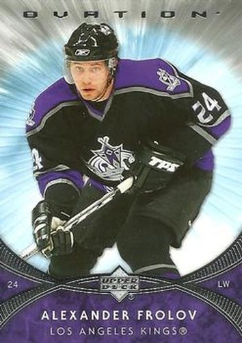 #129 Alexander Frolov - Alexander Frolov - 2007-08 Upper Deck Ovation Hockey