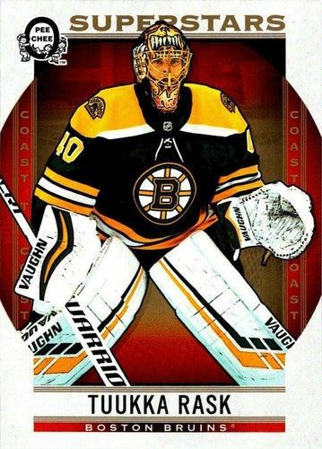 #129 Tuukka Rask - Boston Bruins - 2018-19 O-Pee-Chee Coast to Coast Hockey