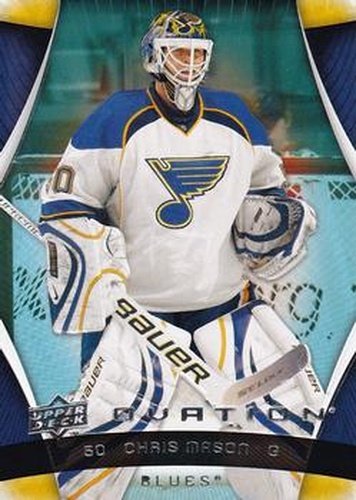 #129 Chris Mason - St. Louis Blues - 2009-10 Upper Deck Ovation Hockey