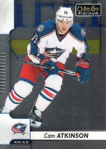 #129 Cam Atkinson - Columbus Blue Jackets - 2017-18 O-Pee-Chee Platinum Hockey