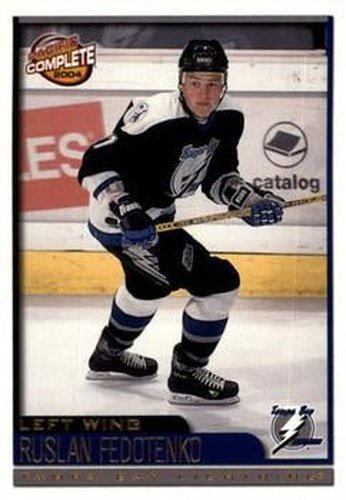 #129 Ruslan Fedotenko - Tampa Bay Lightning - 2003-04 Pacific Complete Hockey