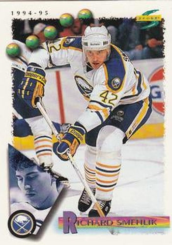 #129 Richard Smehlik - Buffalo Sabres - 1994-95 Score Hockey