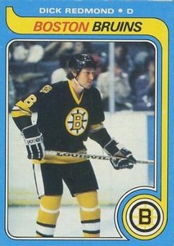 #129 Dick Redmond - Boston Bruins - 1979-80 O-Pee-Chee Hockey