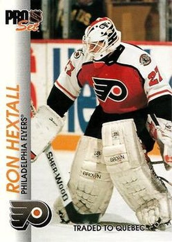 #129 Ron Hextall - Philadelphia Flyers - 1992-93 Pro Set Hockey