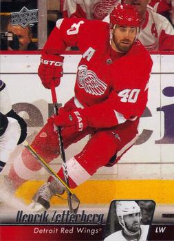 #129 Henrik Zetterberg - Detroit Red Wings - 2010-11 Upper Deck Hockey