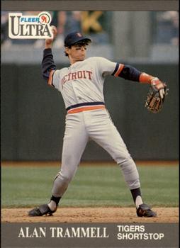 #129 Alan Trammell - Detroit Tigers - 1991 Ultra Baseball