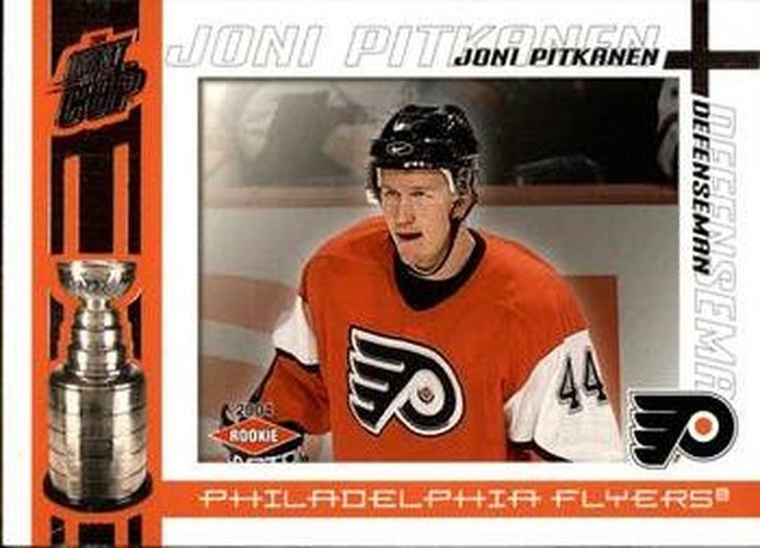 #129 Joni Pitkanen - Philadelphia Flyers - 2003-04 Pacific Quest for the Cup Hockey