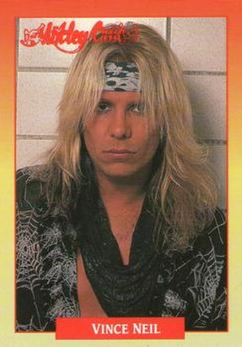 #129 Vince Neil - 1991 Brockum Rock Cards