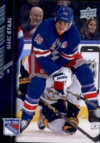 #129 Marc Staal - New York Rangers - 2015-16 Upper Deck Hockey
