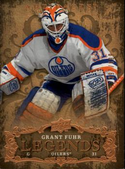 #129 Grant Fuhr - Edmonton Oilers - 2008-09 Upper Deck Artifacts Hockey