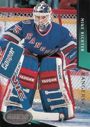 #129 Mike Richter - New York Rangers - 1993-94 Parkhurst Hockey