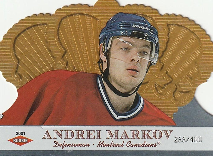 #129 Andrei Markov - Montreal Canadiens - 2000-01 Pacific Crown Royale Hockey