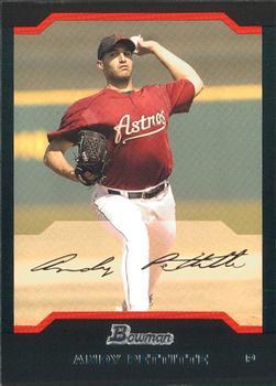 #129 Andy Pettitte - Houston Astros - 2004 Bowman Baseball