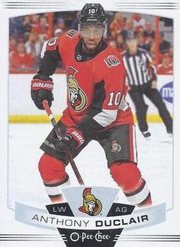 #129 Anthony Duclair - Ottawa Senators - 2019-20 O-Pee-Chee Hockey