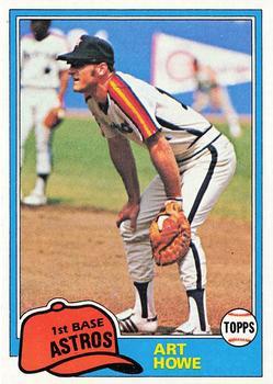 #129 Art Howe - Houston Astros - 1981 Topps Baseball