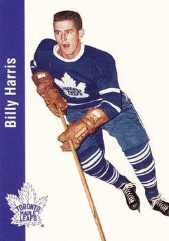 #129 Billy Harris - Toronto Maple Leafs - 1994 Parkhurst Missing Link 1956-57 Hockey