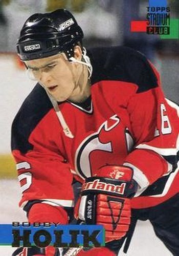 #129 Bobby Holik - New Jersey Devils - 1994-95 Stadium Club Hockey