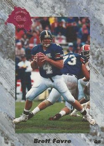 #129 Brett Favre - Atlanta Falcons - 1991 Classic Four Sport