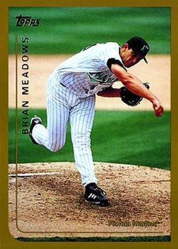 #129 Brian Meadows - Florida Marlins - 1999 Topps Baseball