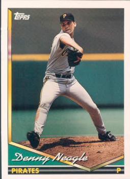 #129 Denny Neagle - Pittsburgh Pirates - 1994 Topps Baseball