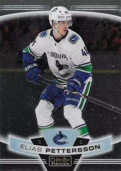 #129 Elias Pettersson - Vancouver Canucks - 2019-20 O-Pee-Chee Platinum Hockey