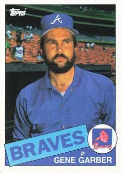 #129 Gene Garber - Atlanta Braves - 1985 Topps Baseball