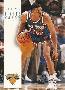 #129 Glenn Rivers - New York Knicks - 1993-94 SkyBox Premium Basketball