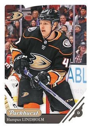 #129 Hampus Lindholm - Anaheim Ducks - 2018-19 Parkhurst Hockey