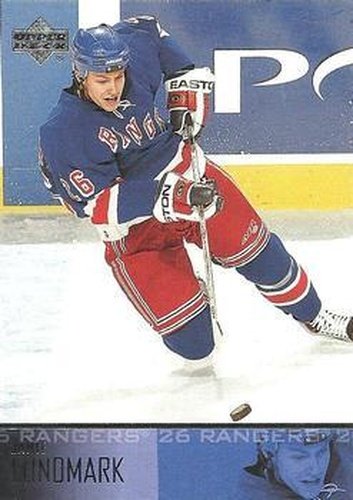 #129 Jamie Lundmark - New York Rangers - 2003-04 Upper Deck Hockey
