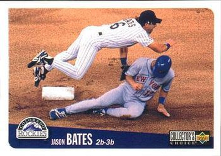#129 Jason Bates - Colorado Rockies - 1996 Collector's Choice Baseball
