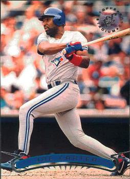 #129 Joe Carter - Toronto Blue Jays - 1996 Stadium Club Baseball