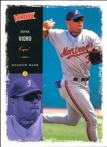 #129 Jose Vidro - Montreal Expos - 2000 Upper Deck Victory Baseball