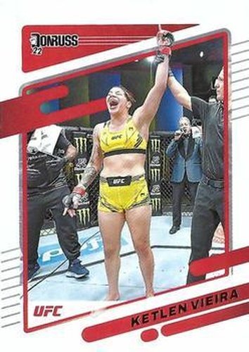 #129 Ketlen Vieira - 2022 Donruss UFC MMA