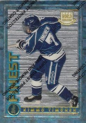 #129 Kimmo Timonen - Finland - 1994-95 Finest Hockey