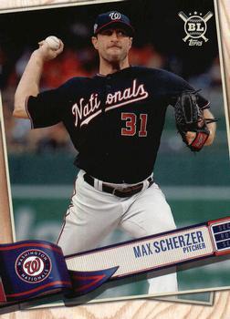 #129 Max Scherzer - Washington Nationals - 2019 Topps Big League Baseball