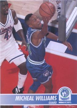 #129 Micheal Williams - Minnesota Timberwolves - 1994-95 Hoops Basketball