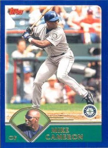 #129 Mike Cameron - Seattle Mariners - 2003 Topps Baseball