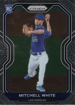 #129 Mitchell White - Los Angeles Dodgers - 2021 Panini Prizm Baseball