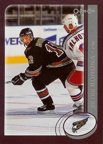 #129 Peter Bondra - Washington Capitals - 2002-03 O-Pee-Chee Hockey