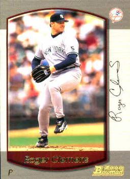 #129 Roger Clemens - New York Yankees - 2000 Bowman Baseball