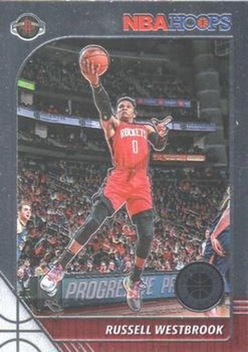 #129 Russell Westbrook - Houston Rockets - 2019-20 Hoops Premium Stock Basketball