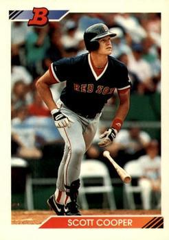 #129 Scott Cooper - Boston Red Sox - 1992 Bowman Baseball