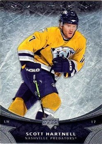 #129 Scott Hartnell - Nashville Predators - 2006-07 Upper Deck Ovation Hockey