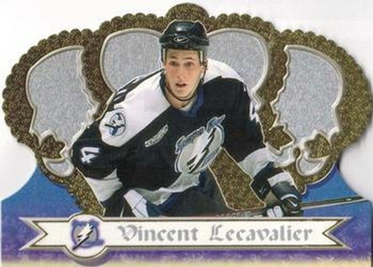 #129 Vincent Lecavalier - Tampa Bay Lightning - 1999-00 Pacific Crown Royale Hockey