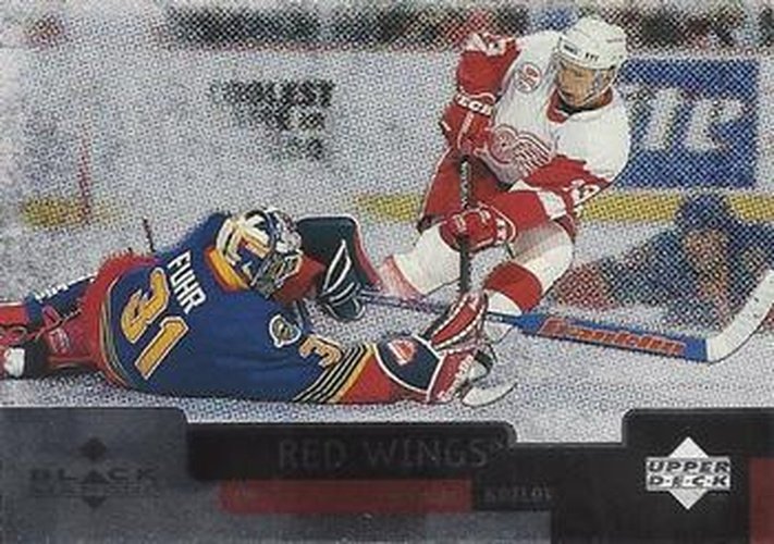 #129 Vyacheslav Kozlov - Detroit Red Wings - 1997-98 Upper Deck Black Diamond Hockey
