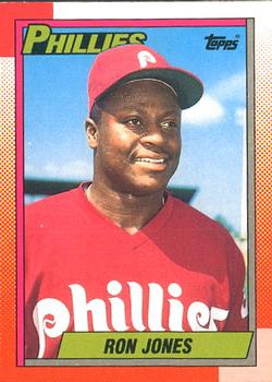 #129 Ron Jones - Philadelphia Phillies - 1990 O-Pee-Chee Baseball