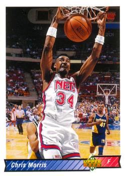 #129 Chris Morris - New Jersey Nets - 1992-93 Upper Deck Basketball