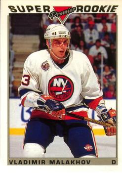 #129 Vladimir Malakhov - New York Islanders - 1993-94 O-Pee-Chee Premier Hockey - Gold